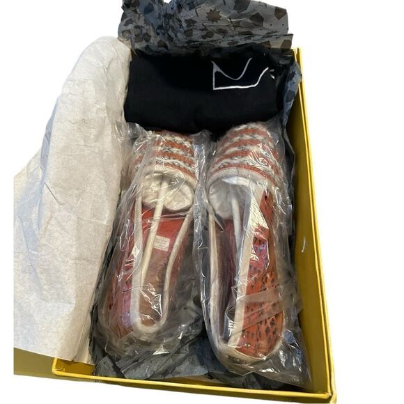 Women's Cobra Society Molly Lazer Cut Tapestry Espadrille Flats Size 38 (8) NIB - Picture 12 of 12